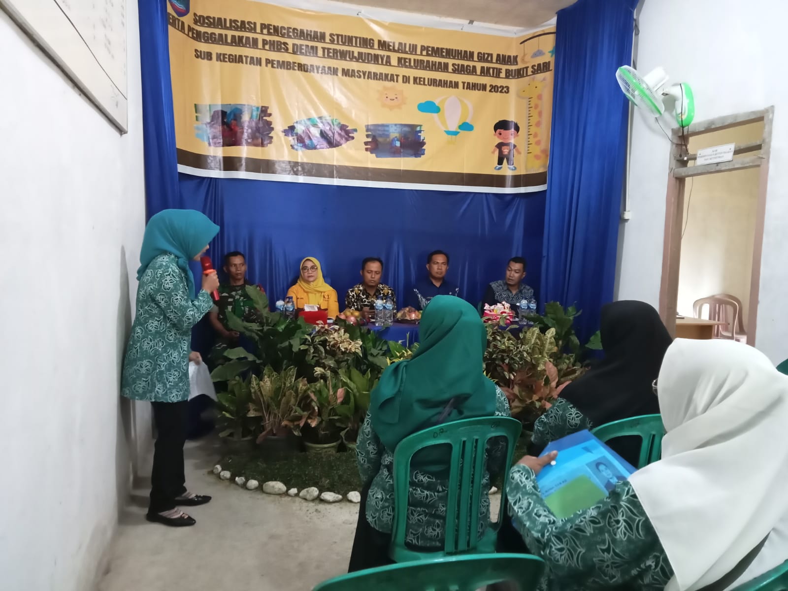 Kelurahan Bukit Sari Gelar Sosialisasi Pencegahan Stunting Wujudkan