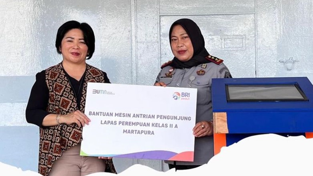 BRI Dukung Peningkatan Layanan Lapas Perempuan Martapura dengan Adopsi Teknologi Modern