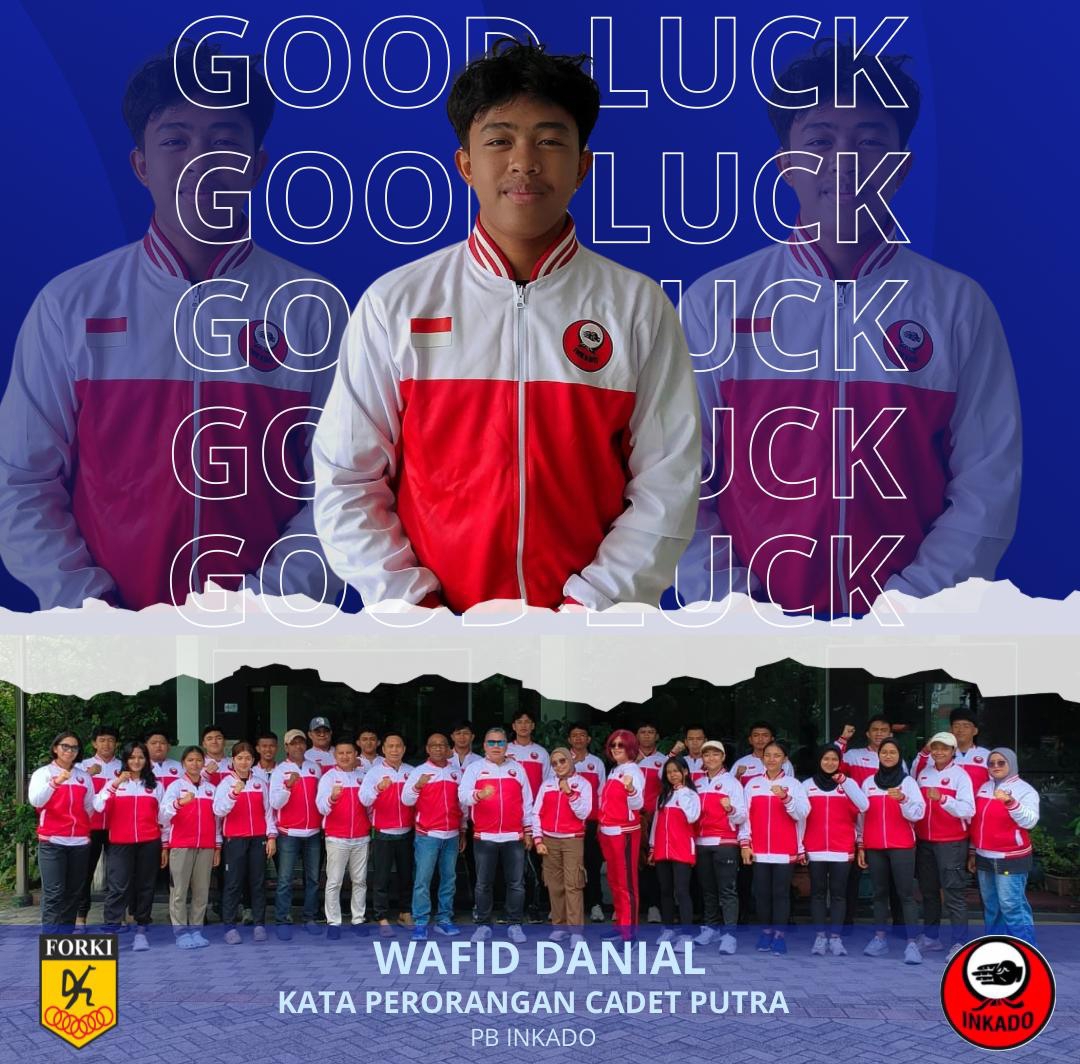 Harumkan Nama OKU Timur, Atlit Karate Inkado Wafid Danial Ikut Kejurnas Forki di Riau