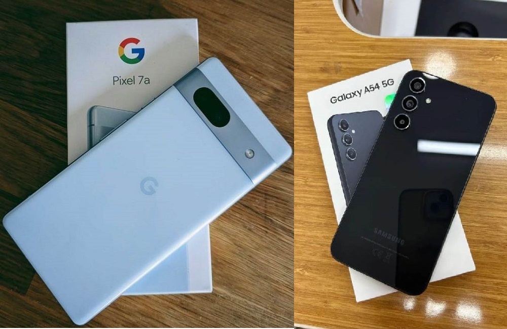 Mending beli Google Pixel 7a Vs Samsung Galaxy A54 5G? Cek Perbandingan Sebagai Pertimbangan Sebelum Beli!