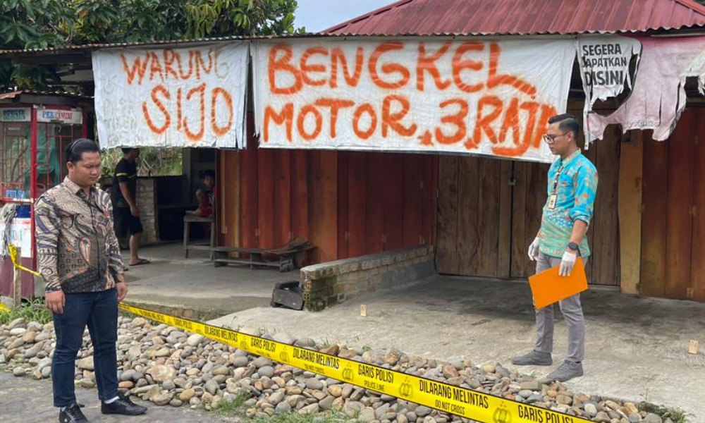 Tragedi Berdarah Desa Pelangki OKUS, Tersangka Peragakan 32 Adegan Rekonstruksi