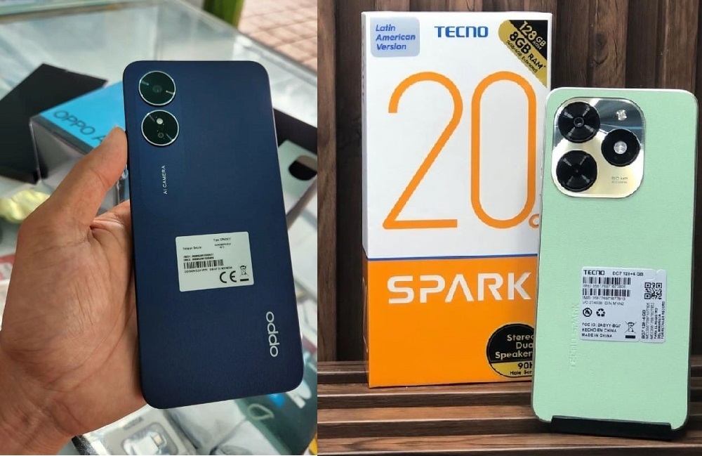 Perbandingan Spesifikasi Oppo A17 vs Tecno Spark 20C NFC, Mana yang Paling Unggul di Harga 1 Jutaan