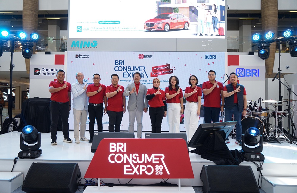 BRI Gelar Consumer Expo 2025 di Bandung, Hadirkan Suku Bunga KPR Ringan Mulai 2,40%