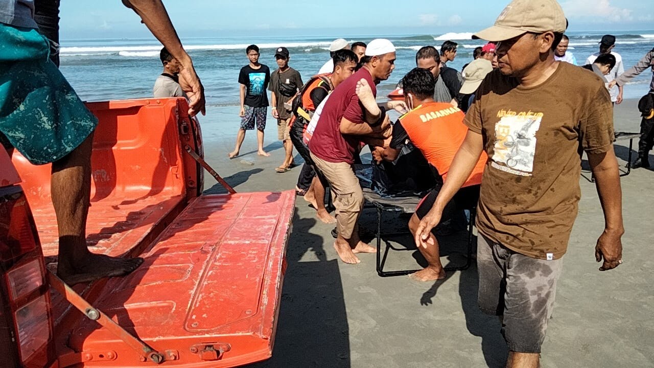 Warga Sumsel Tenggelam di Pantai Panjang Bengkulu, 3 Meninggal Dunia, 1 Selamat, 2 Masih Pencarian