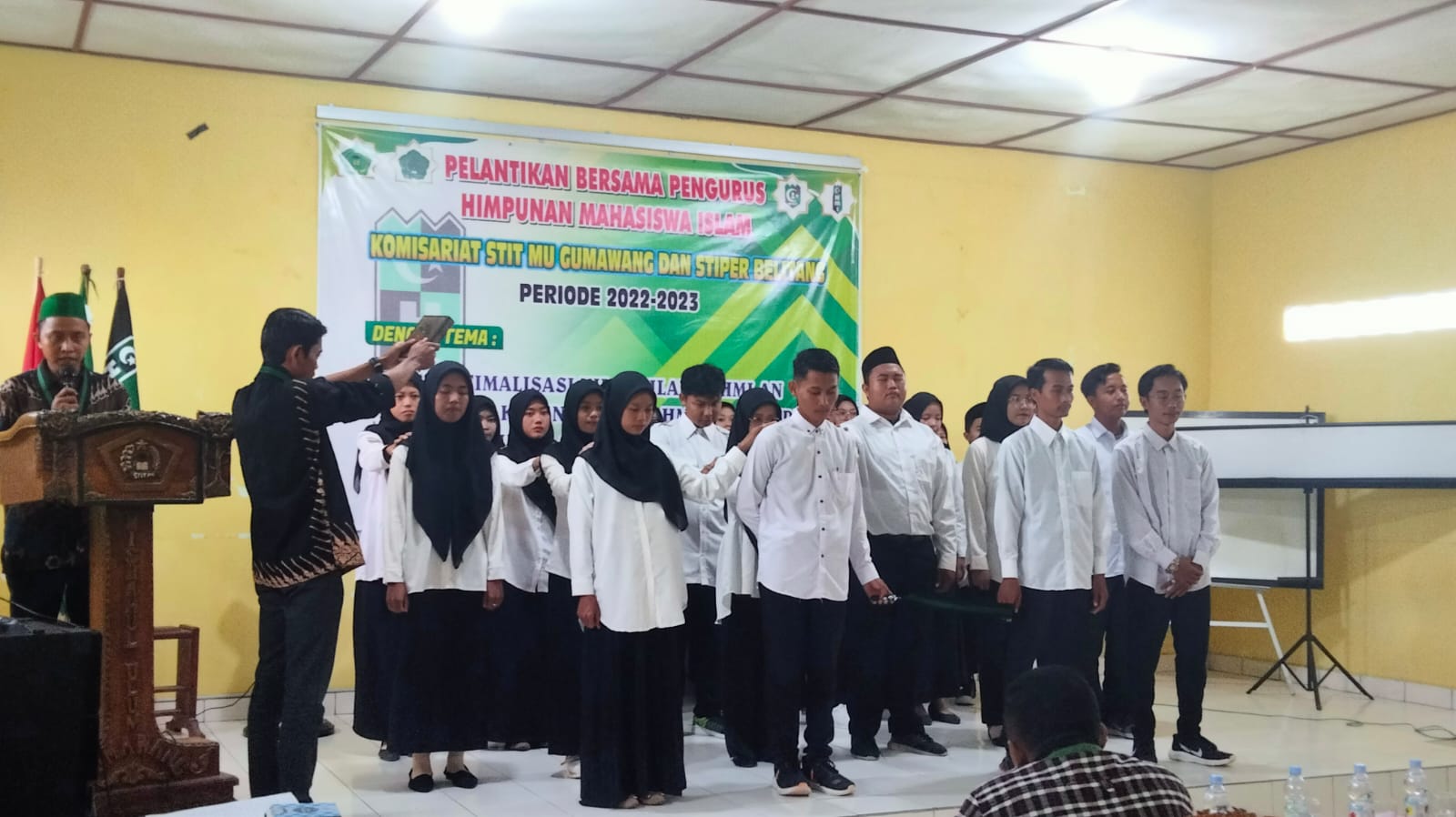 Lantik Pengurus HMI Komisariat STIT MU dan STIPER