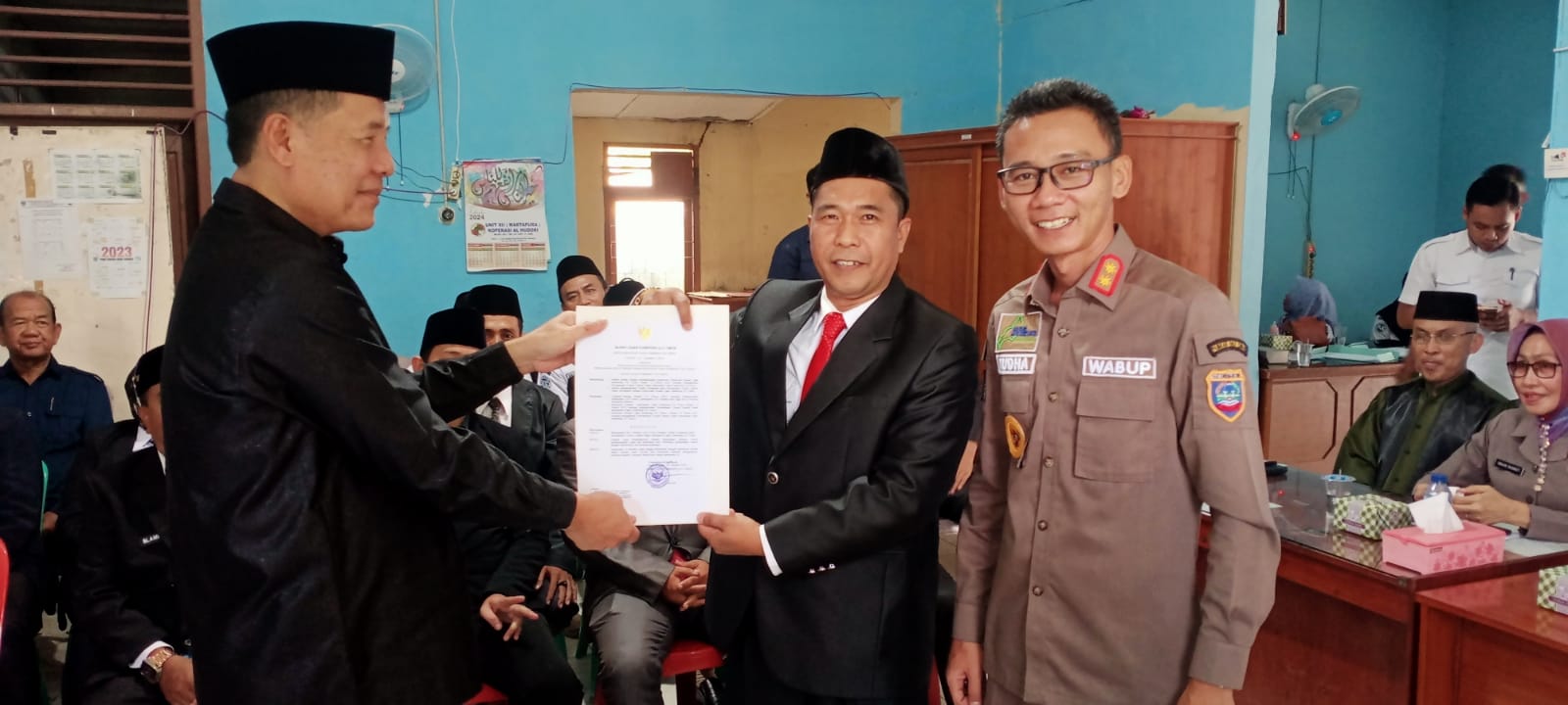 Direksi PUD Pasar OKU Timur Berganti