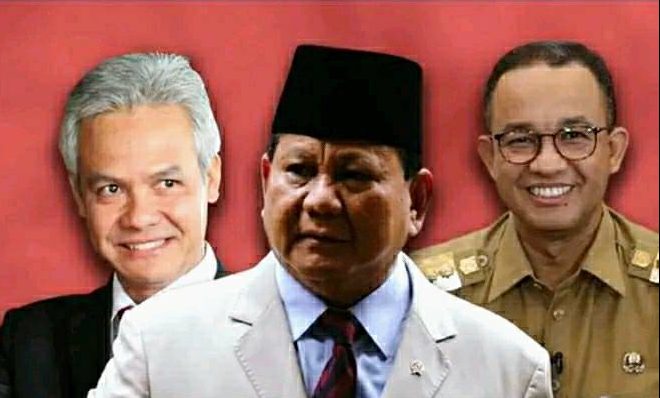 Pemilu 2024, Diprediksi Ganjar Pranowo, Anies, Prabowo Bersaing Ketat 