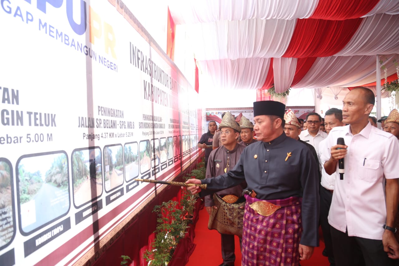 Kebut Pembangunan Infrastruktur di Kabupaten Muratara, Ini Kata Gubernur Herman Deru