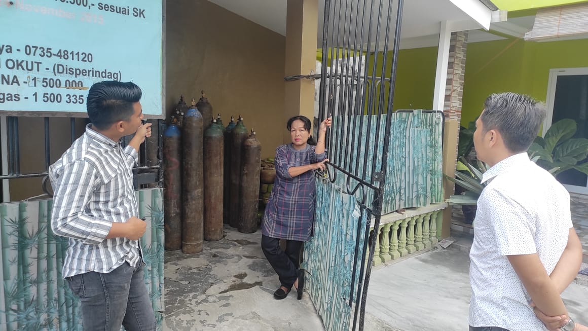 Sat Intelkam Polres OKU Timur Cek Harga Hingga Ketersediaan Harga Gas LPG 3Kg, ini hasilnya