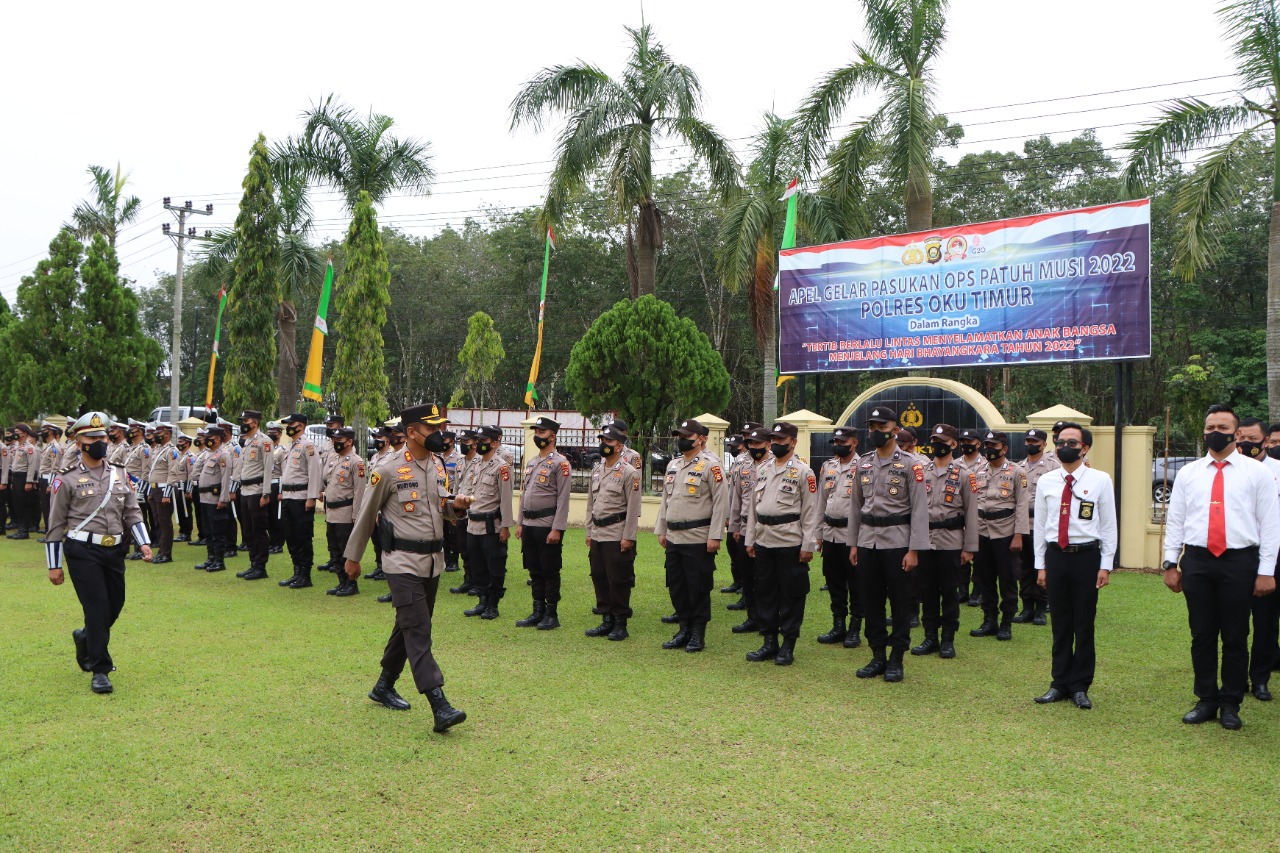 Polres OKU Timur Prioritaskan 7 Pelanggaran Operasi Patuh Musi