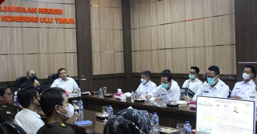 Tingkatkan Sinergitas, Dinas PUTR Coffe Morning Bersama Kajari