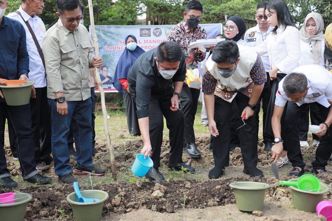 Masifkan Kebun Kota, Dukung Program Sumsel Mandiri Pangan