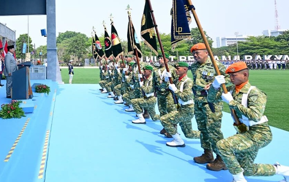 Berikut 204 Satuan Baru TNI pada HUT ke-81 TNI, Termasuk 6 Kodam Baru yang di Resmikan Prabowo