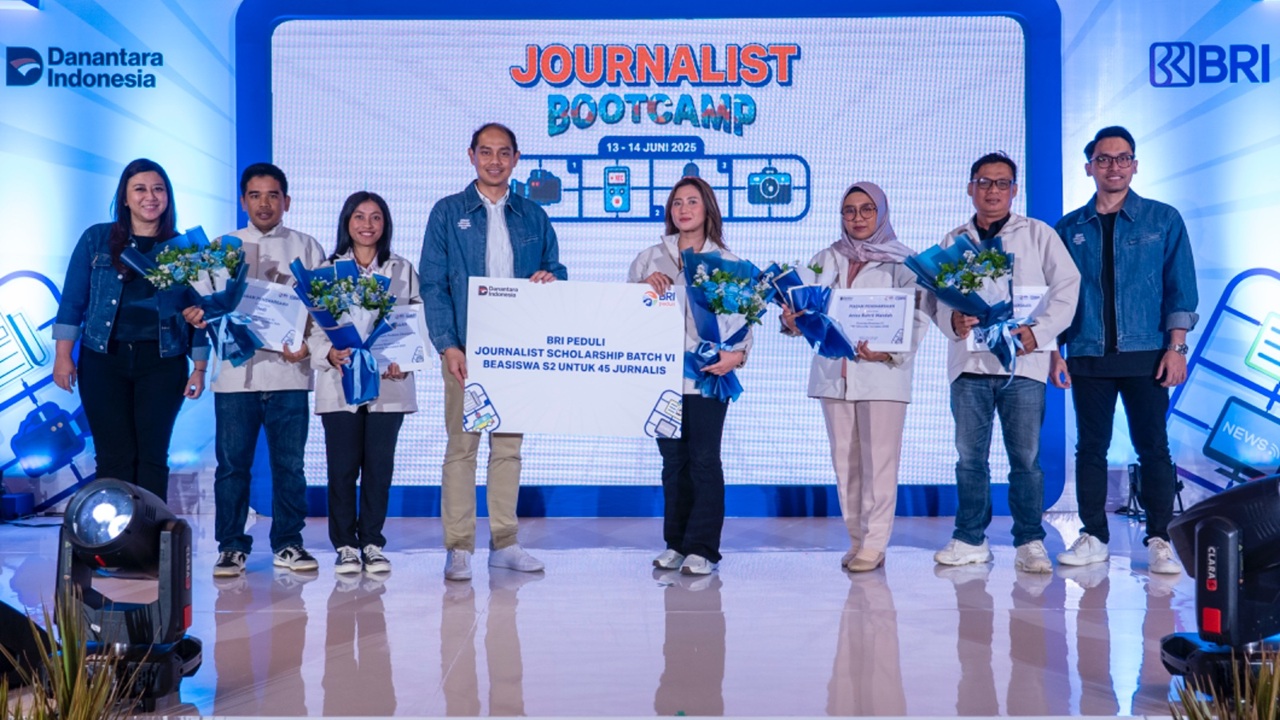 BRI Fellowship Journalism 2025 Kukuhkan 45 Jurnalis sebagai Penerima Beasiswa Pascasarjana