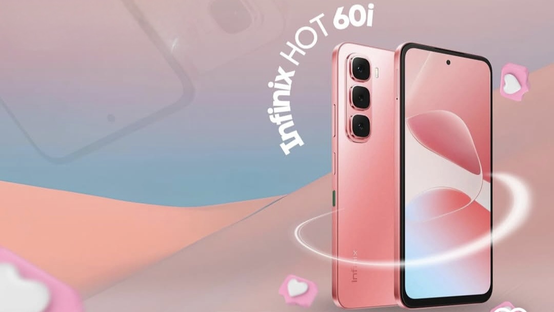 Infinix Hot 60i: Hp Harga Rp1 Jutaan, RAM Besar, Desain Elegan dengan Tiga Kamera Kotak 