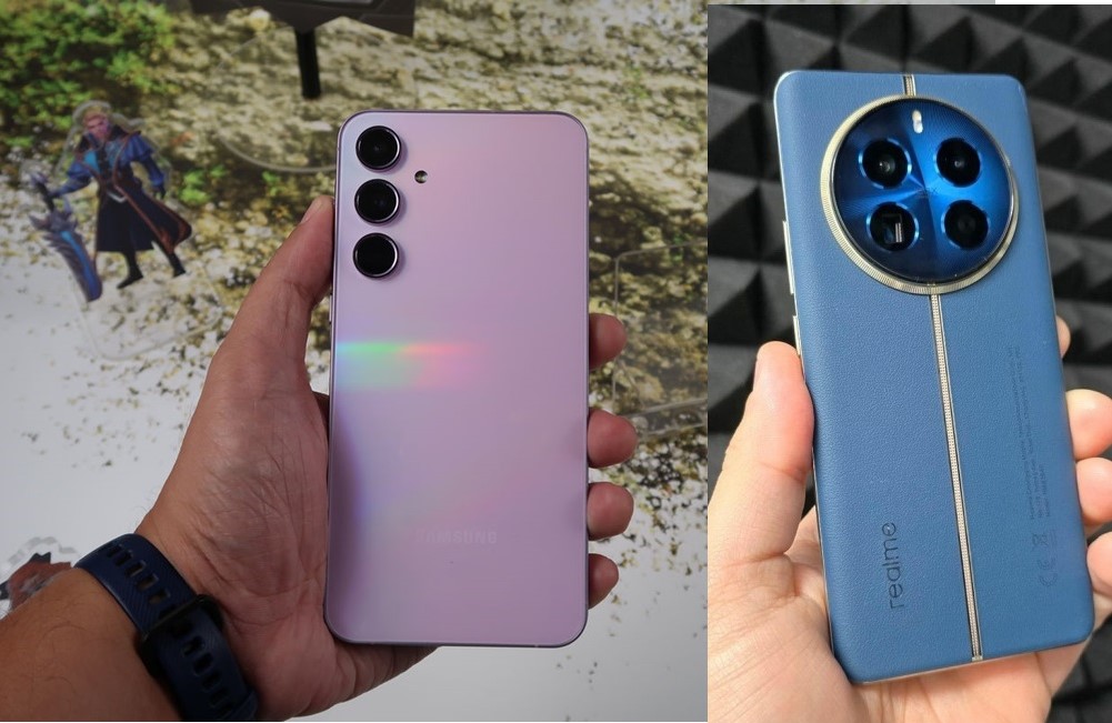 Perbandingan Realme 12 pro + 5G atau Samsung Galaxy A55 5G, Lebih Kece Mana?