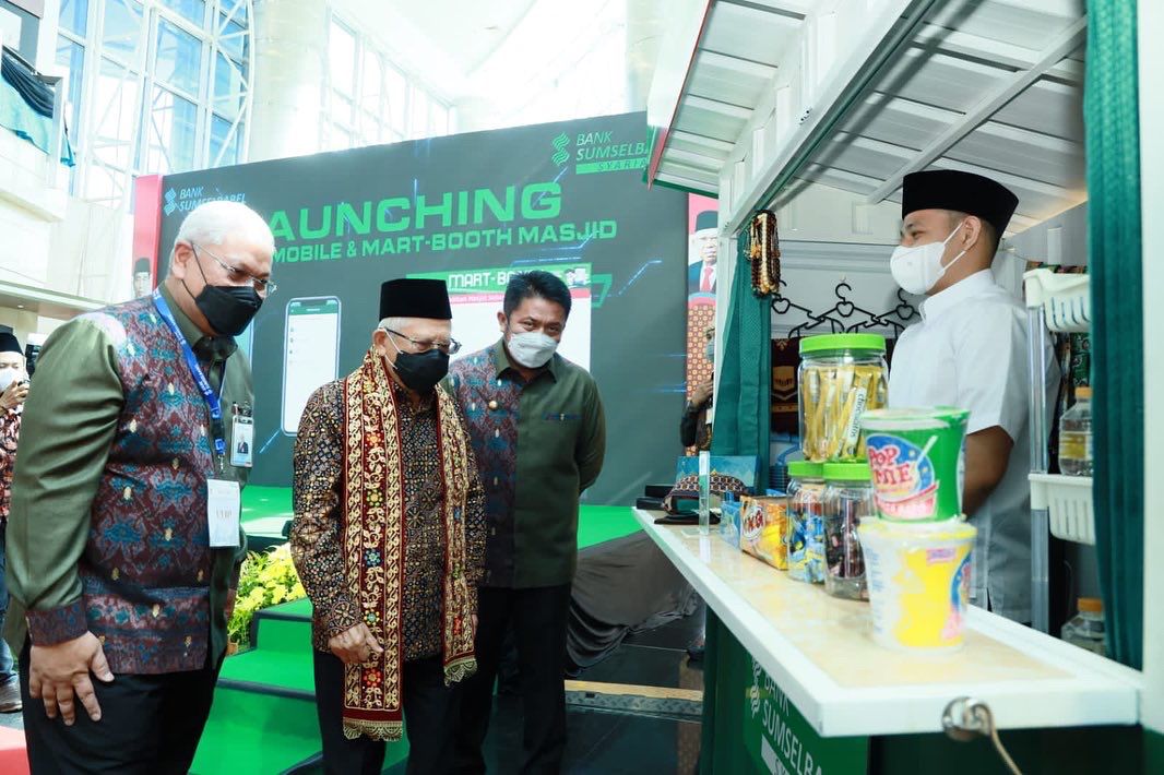 Wapres Ma'ruf Amin  Tunjuk Herman Deru Sebagai  Ketua Komite Daerah Ekonomi dan Keuangan Syariah Sumsel