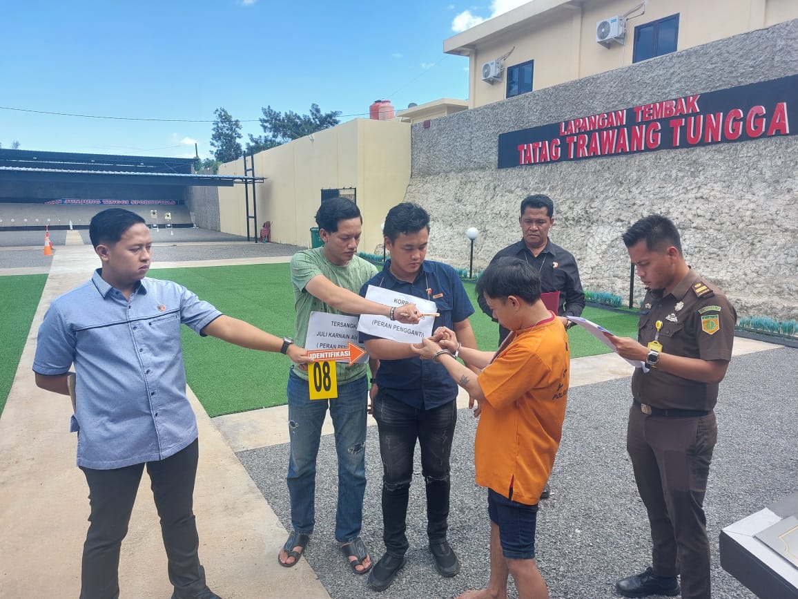 Unit Pidum Gelar Rekonstruksi, Tersangka Peragakan 19 Adegan Pembunuhan 