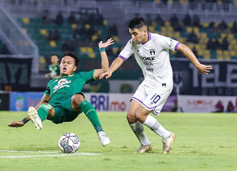 Hasil BRI Liga1; Persebaya 2 v 0 Persita , Poin Perdana Bajul Ijo