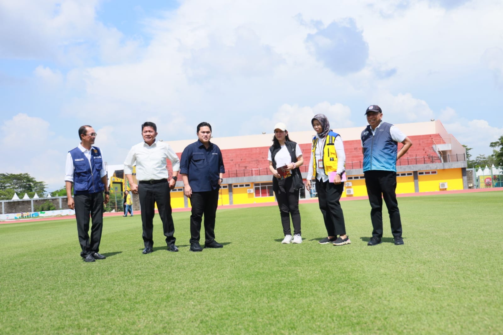 Erick Thohir Bersama Menpora Cek Kesiapan JSC Sebagai Tuan Rumah Piala Dunia U-20