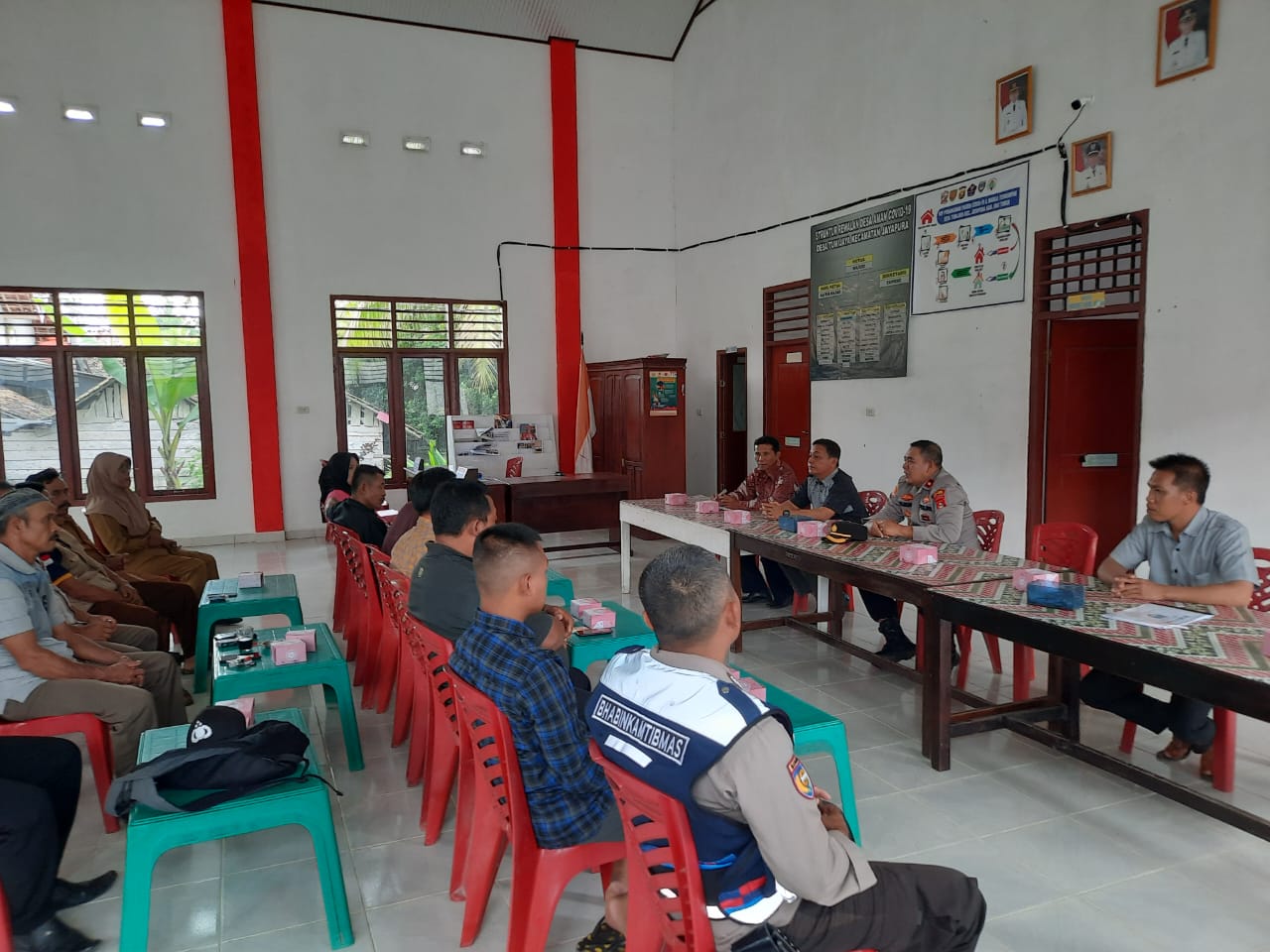 Rapat Pembinaan Panitia Pilkades Tumi Jaya