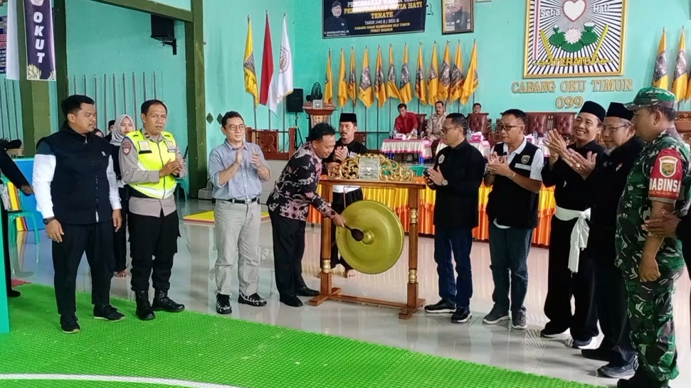 265 Pendekar Pencak Silat Ikuti Kejuaraan SH Terate Cup 2 Piala Bupati OKU Timur 2024, Cari Bibit Unggul