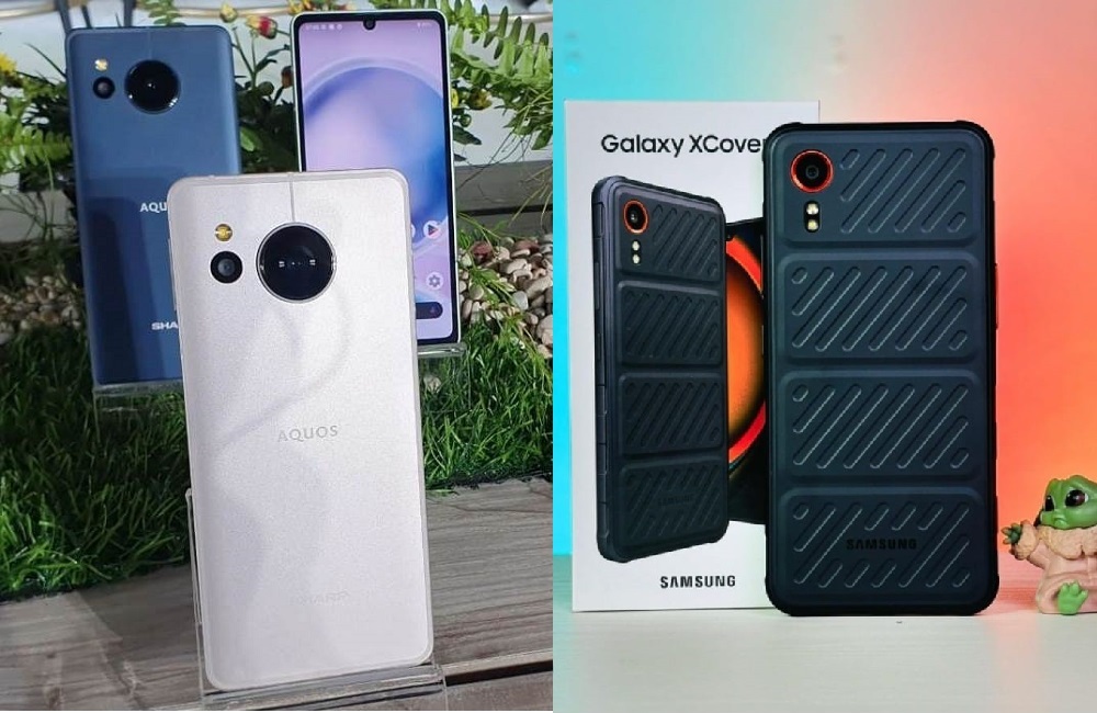 Perbandingan Spesifikasi, Desain, dan Harga Sharp Aquos Sense8 Vs Samsung Galaxy XCover 7, Unggul Mana?