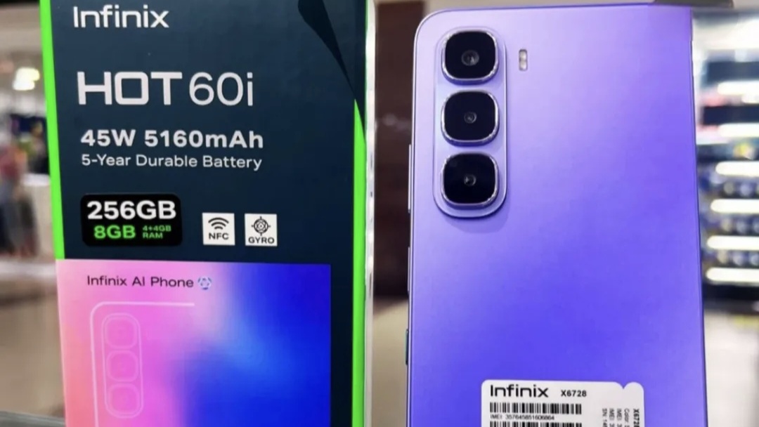 Infinix Hot 60i: Meluncur Sebagai Hp Entry Level Terjangkau, Dibekali RAM 14GB dan ROM 256