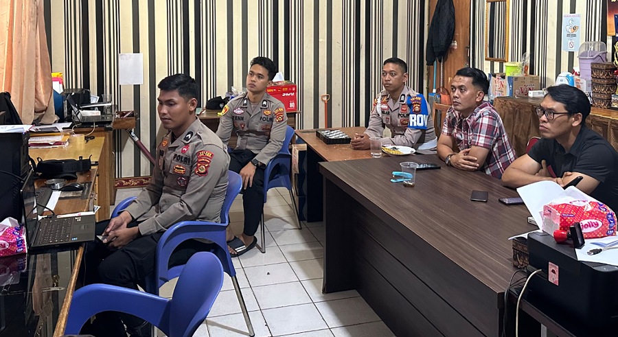 Evaluasi Penindakan Kejahatan 3C, Polres OKU Timur Ikuti Zoom Anev Ops Sikat I Musi 2026 Polda Sumsel