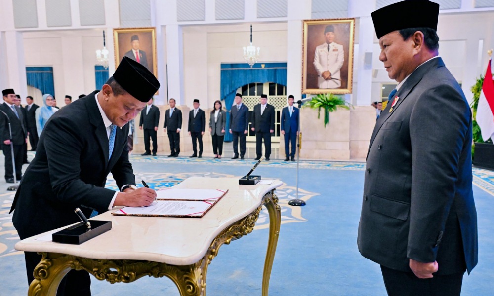 Prabowo Lantik Pengurus Dewan Energi Nasional