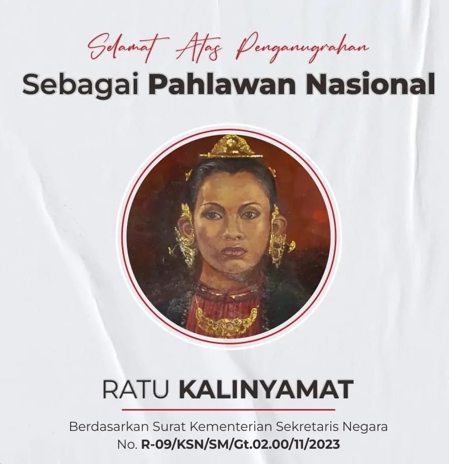 Catat Ini Sejarah Pahlawan Nasional Perempuan Ratu Kalinyamat Terbaru Yang Dinobatkan Tahun