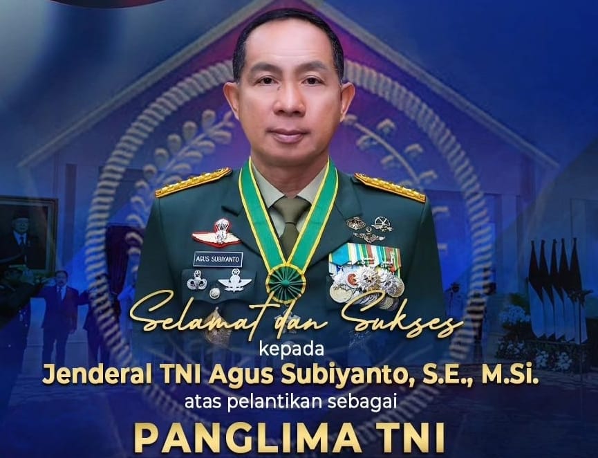 Jenderal Agus Subiyanto Sah Panglima TNI: Kariernya Moncer, Pernah Gagal Masuk Bintara Lolos Masuk Akabri