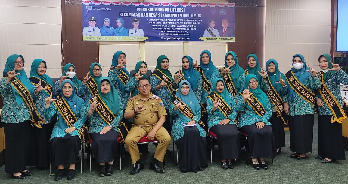 Pemerintah Kabupaten OKU Timur Gelar Workshop Bunda Literasi