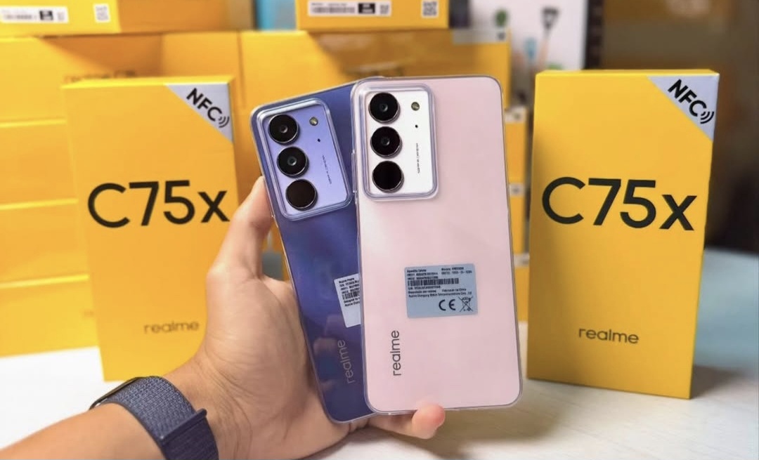 Realme C75x: Hp dengan Desain IP68 Tahan Debu dan Air, Cocok untuk Aktivitas Luar Ruangan