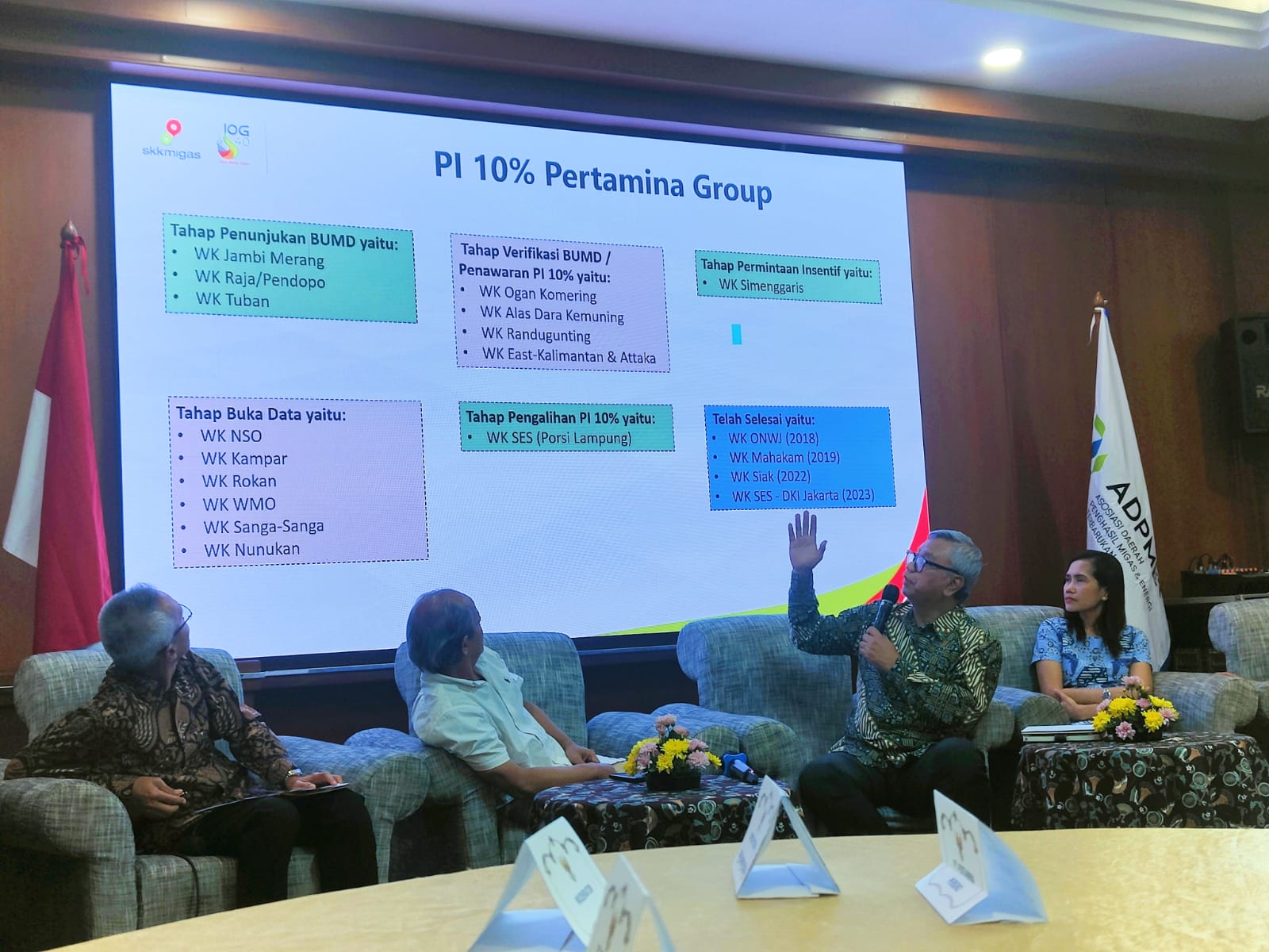 PT SEG Desak SKK Migas Permudah Kebijakan Partisipasi Interest sebesar 10% untuk Pemda