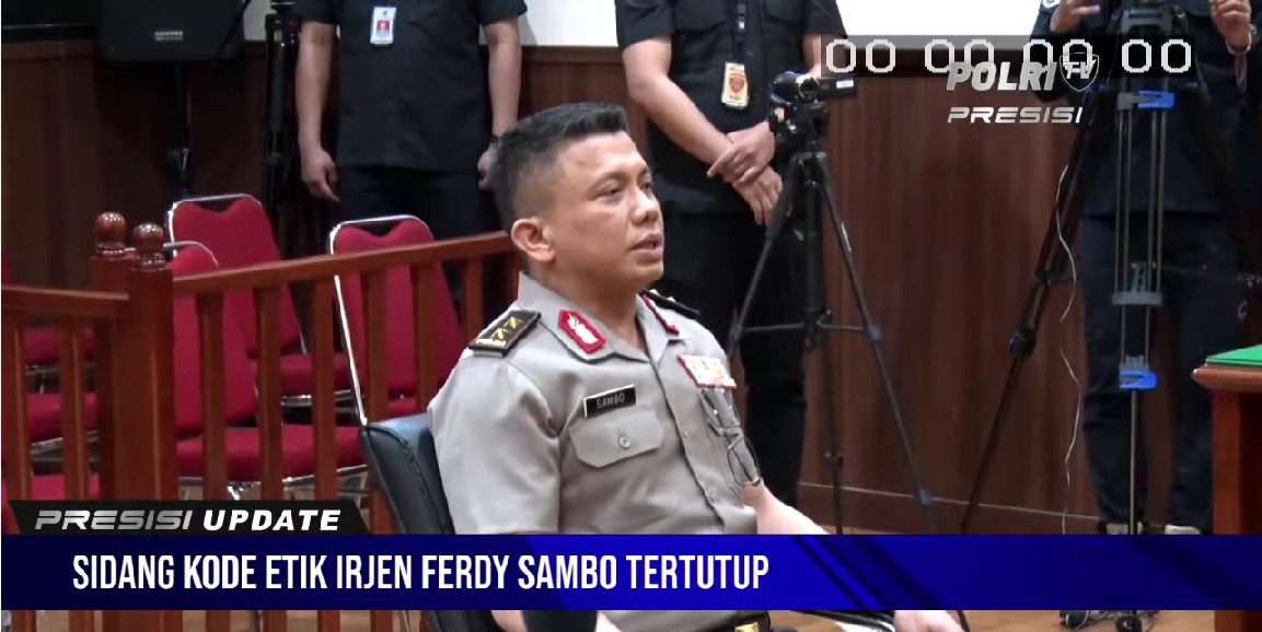 Ferdy Sambo Diberi Waktu 3 Hari Terkait Banding Pemecatannya 