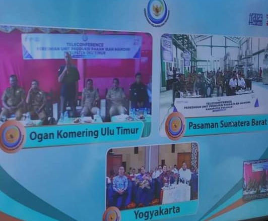 Wabup Yudha Rapat Kerja Teknis Bersama Menteri KKP, UPPI Mandiri di Desa Sukosari Diresmikan