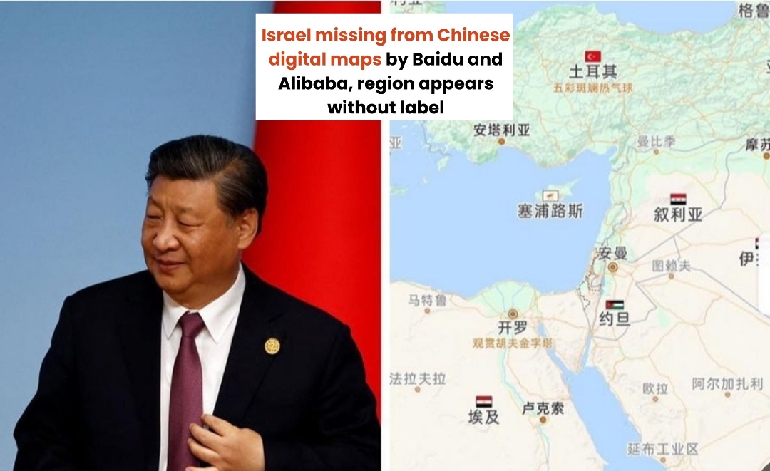 Konflik Israel-Palestina: Kini Tiongkok Hapus Israel dari Peta Digital
