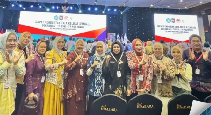 Jadi Contoh Nasional, Kinerja TP PKK OKU Timur Dipaparkan di Hadapan Ratusan Ketua PKK Se Indonesia