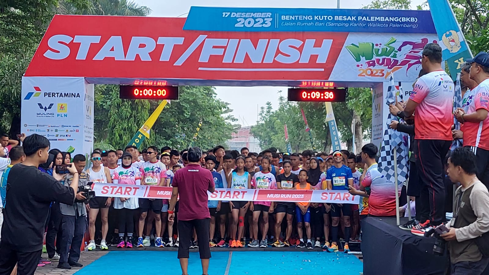 Ribuan Peserta Ikuti Musi Run 2023, Berikut Daftar Pemenangnya Link di Sini