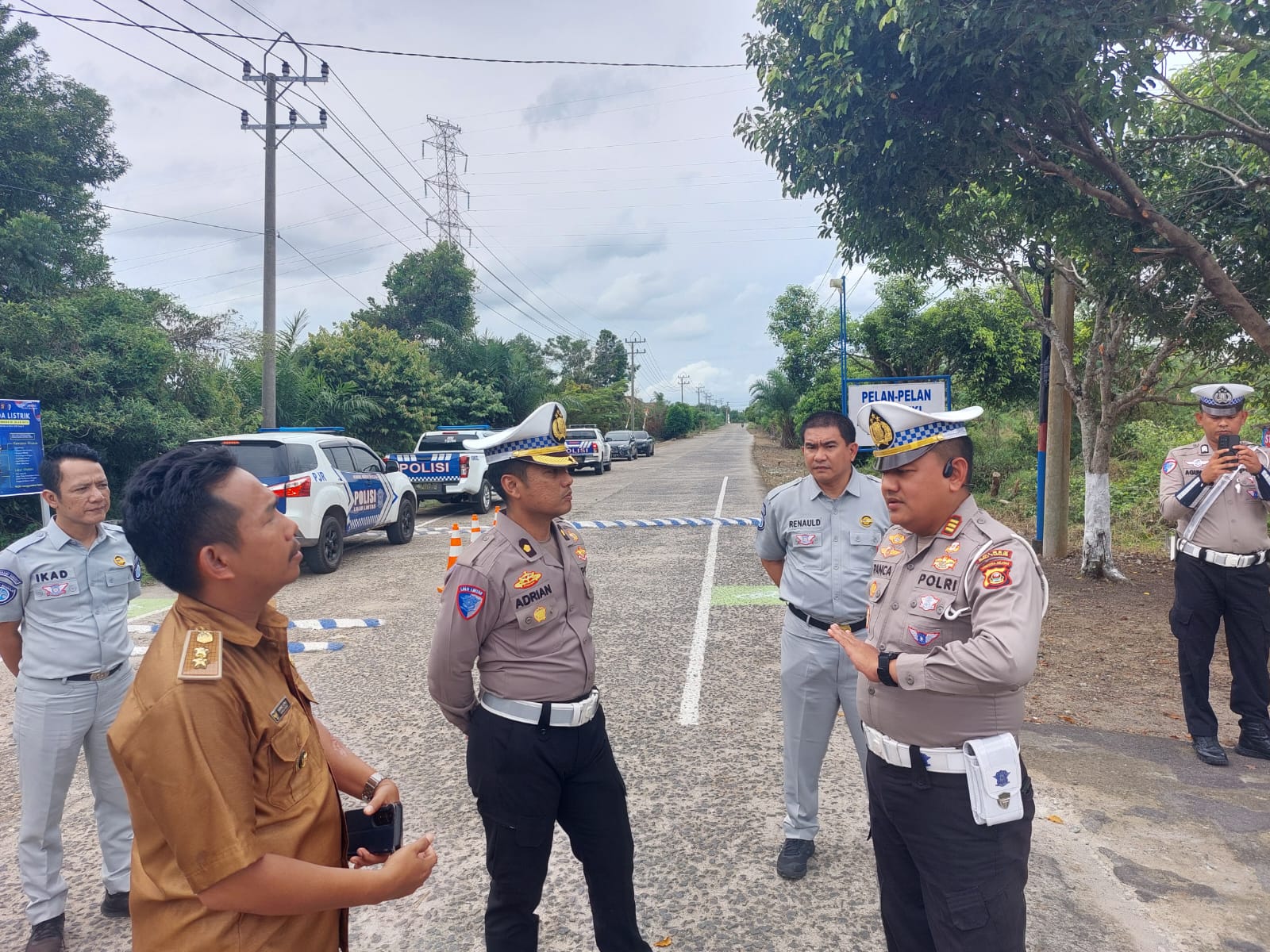Perumahan Griya Praja Permai Jadi Kampung Tertib Lalu Lintas Satlantas Polres OKU Timur 
