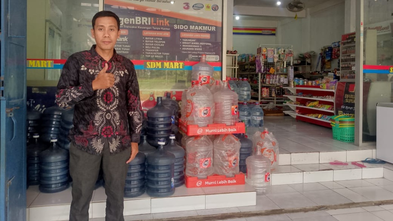 Punya 3 Cabang, AgenBRILink Ini Sukses Bantu Petani Dapatkan Akses Layanan Keuangan