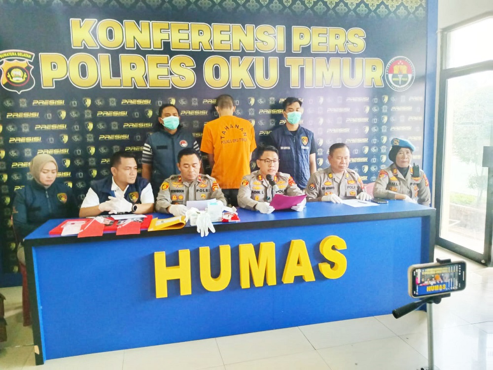 Pesta Narkoba, 12 Pasang Pria dan Wanita diamankan Polres OKU Timur Barang Bukti 24 Butir Ekstasi