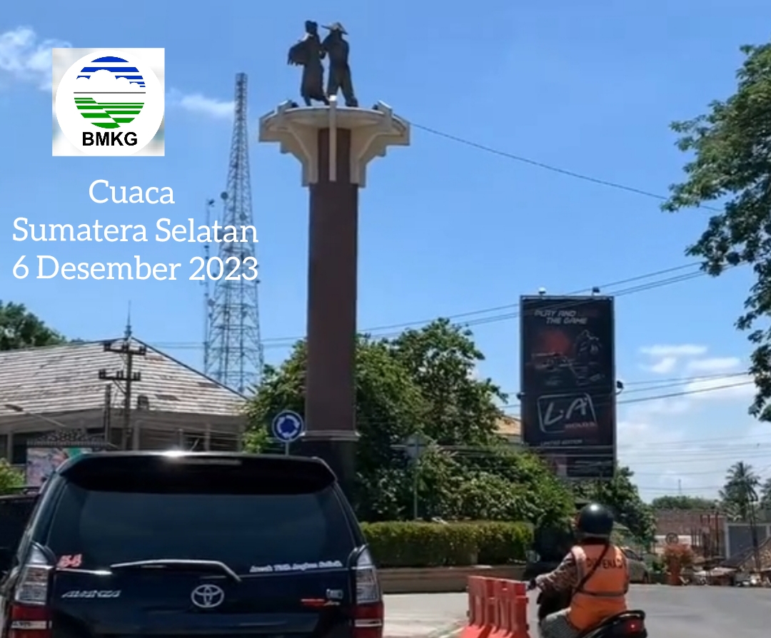 Cek, Ini Prakiraan Cuaca Sumatera Selatan 6 Desember 2023