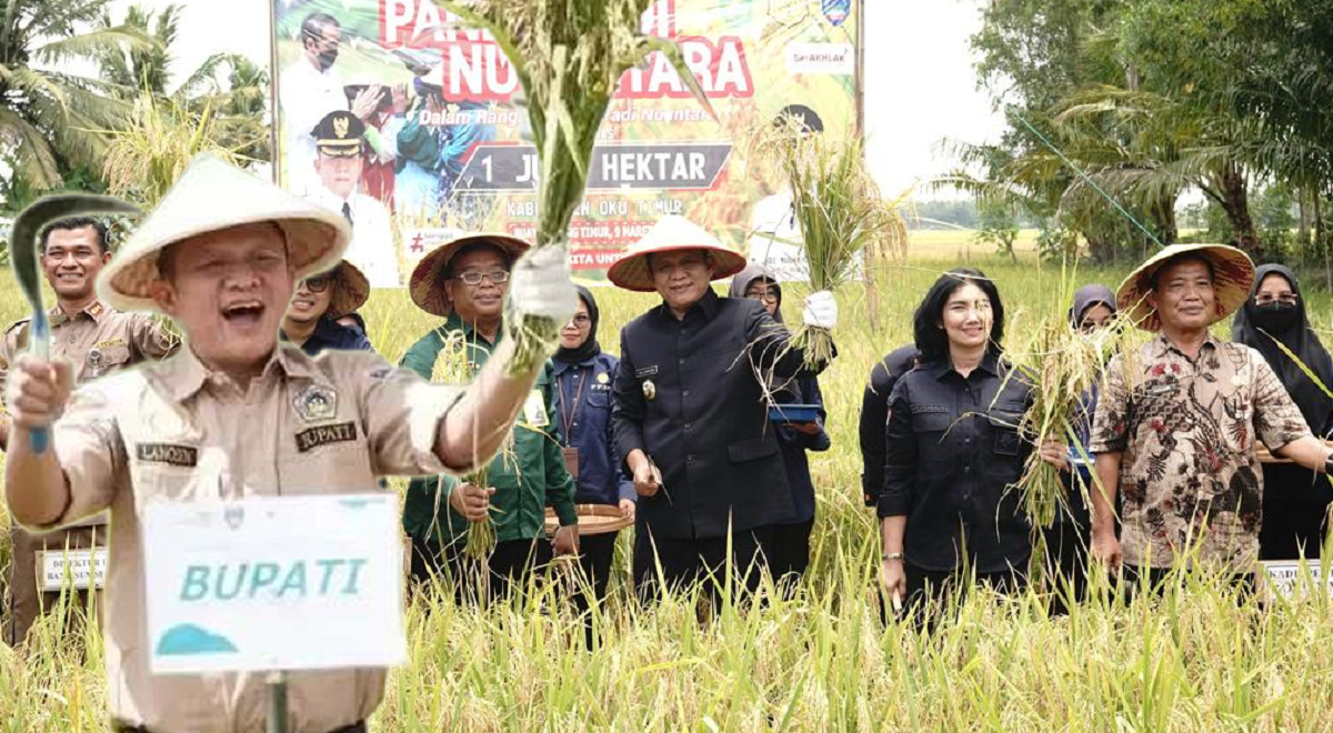 Sederet Prestasi Bupati OKU Timur Lanosin dalam Pencapaian Bidang Pertanian Secara Nasional  