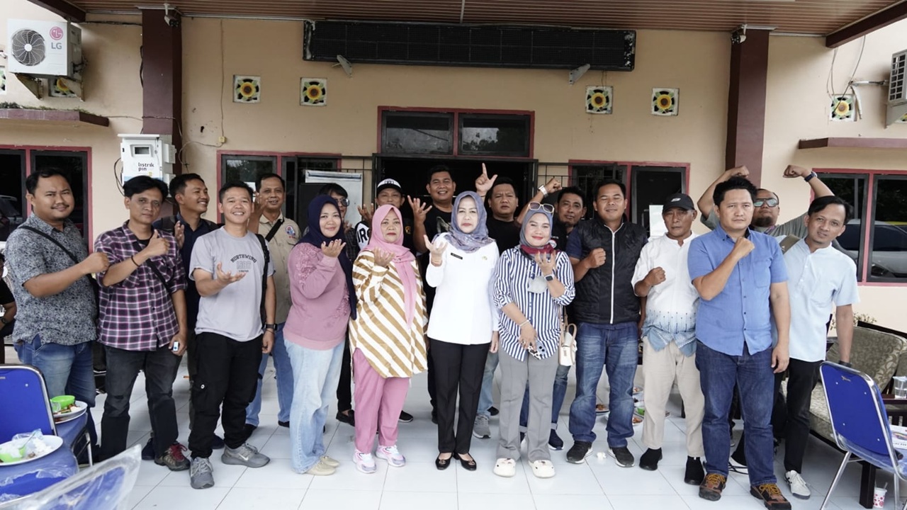 Diskominfo OKU Timur Gelar Halal Bi Halal Bersama Wartawan 