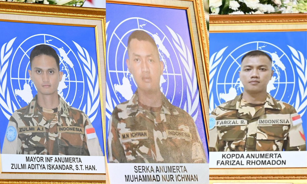 Pesan Haru SBY untuk ​Gugurnya 3 Prajurit di Garis Biru