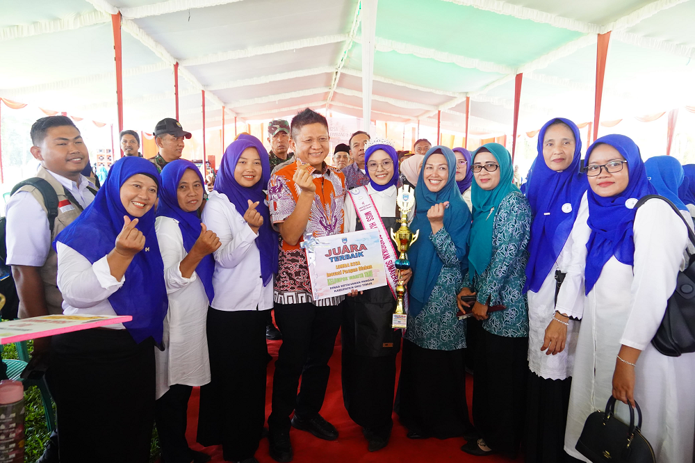 Bupati Lanosin Buka Lomba B2SA Tahun 2025, Kolaborasi TP PKK OKU Timur dan Dinas Ketahanan Pangan