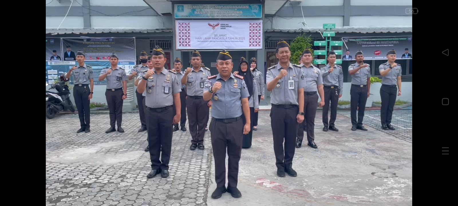 Kalapas Abas Tegaskan Komitmen Zero Narkoba dan HP di Lapas Kelas IIB Martapura