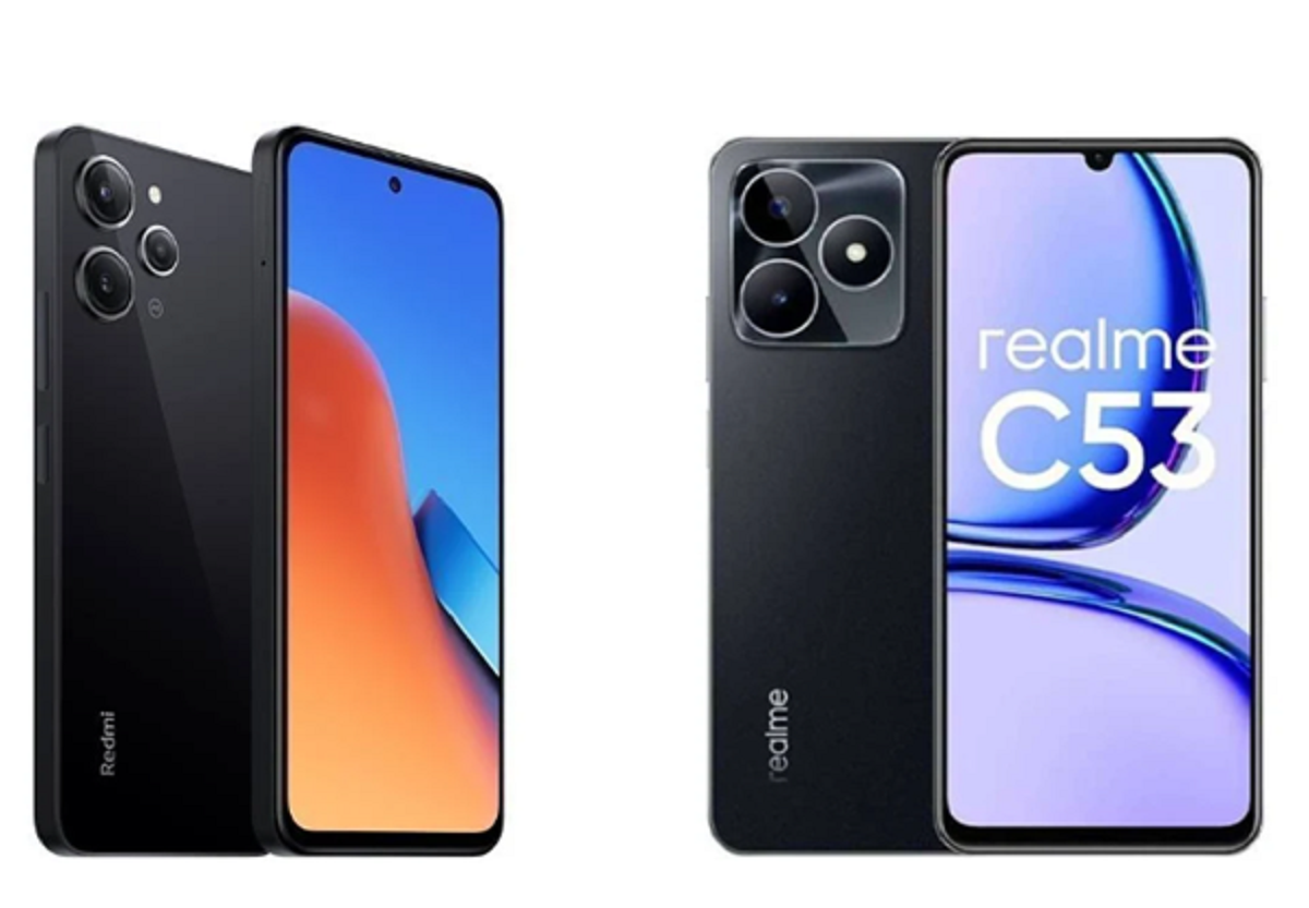 Perbandingan Redmi 12 atau Realme C53 Desain Hampir sama Harga beda Tipis, Spek Lebih Unggul Siapa?